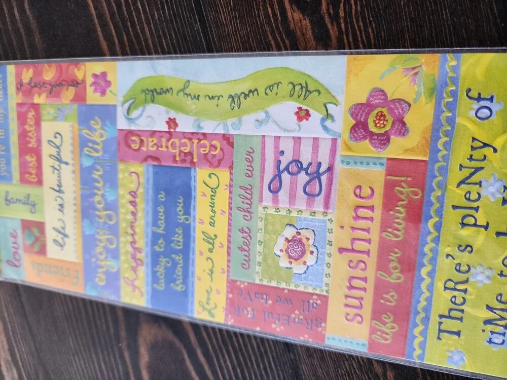 Scrapbooking Stickers - Love Girly 3D Jumbo Sheets - K&Co Lot New Retired #22